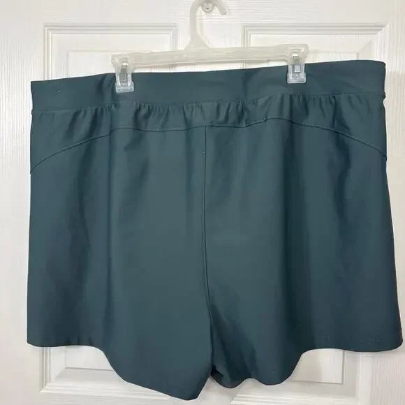 Old Navy Active High-Waisted Powersoft Loose Shorts Green Size XXL - Picture 2 of 7
